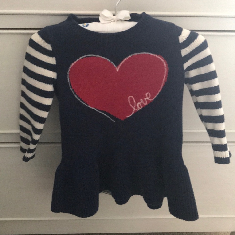 Baby gap heart sweater. 12-18 months.